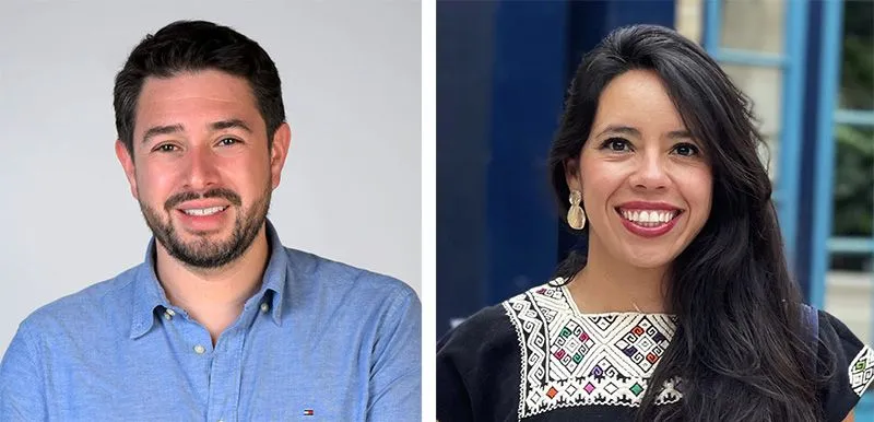 Daniel Oviedo (UCL) and Fernanda Rivera (UCL, former General Director of Public Transport, Mexico City)