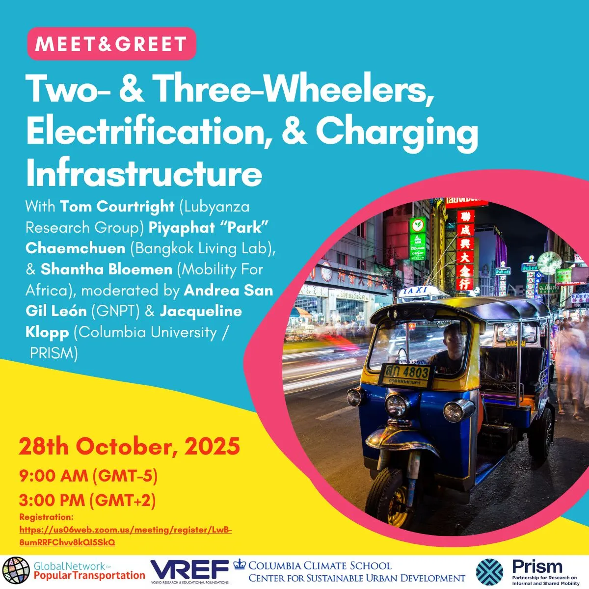 Meet & Greet on Two & Three-Wheelers, Electrification, and Charging Infrastructure