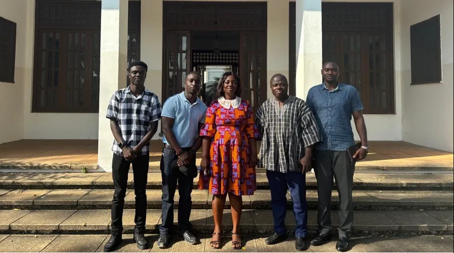 Next Gen PhD. Scholars of PRISM's Ghana Living Lab at the Department of Geography and Resource Development, University of Ghana