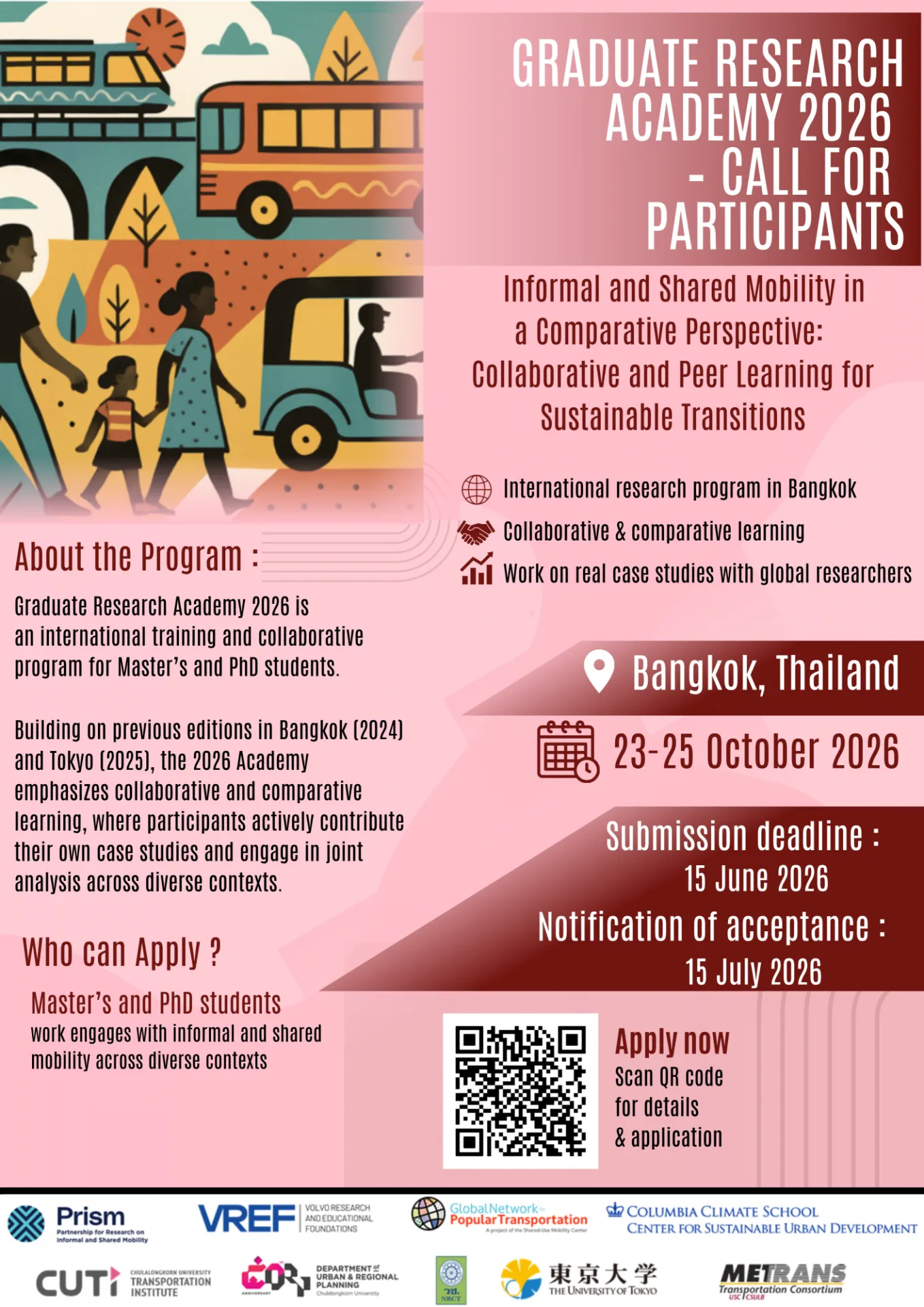 Graduate Research Academy 2026: Call for Participants