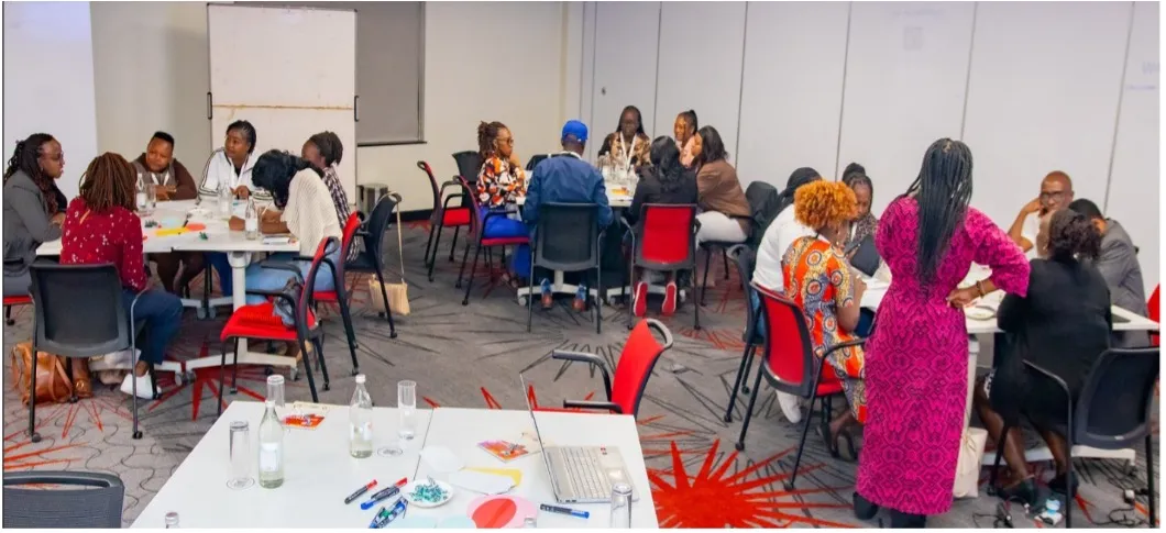 Group of participants undertook a dynamic workshop, collaboratively crafting an e-Mobility Strategic Plan