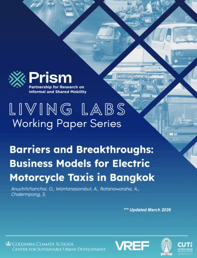 Updated Working Paper - Barriers and Breakthroughs: Business Models for Electric Motorcycle Taxis in Bangkok