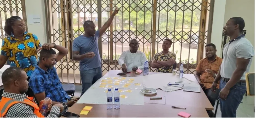 Stakeholder Workshop (Accra) — Operator leaders mapping current practices, constraints, and improvements.
