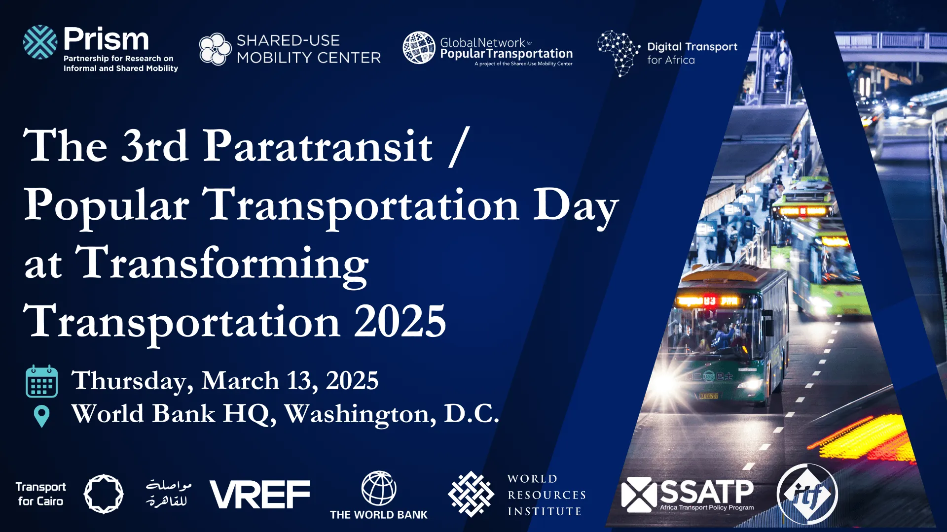 3rd Annual Paratransit / Popular Transportation Day